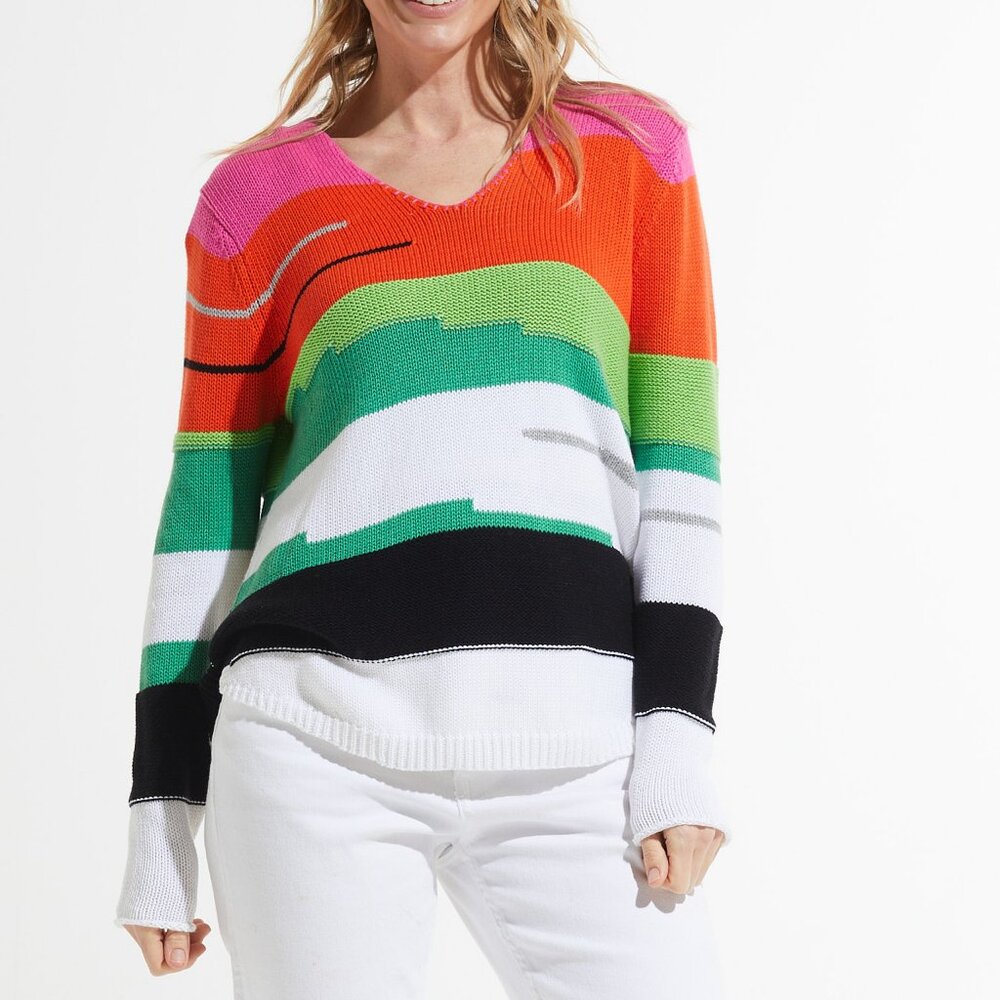 NWT Zaket & Plover – Chunky Cotton V – White